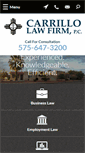 Mobile Screenshot of carrillolawpc.com